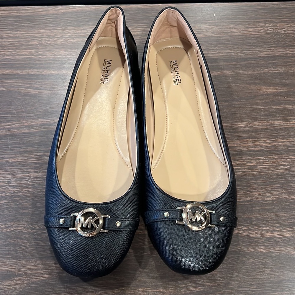 Michael Kors Signature Leather Slip-ins